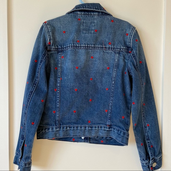 GAP Kids Embroidered Denim Jacket M(8-9y) - Picture 3 of 10
